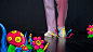 2D animation  DANCE   graphic motion music video pop sneakers surreal video