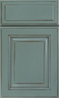 Henderson cabinet door with Oasis Glazed finish