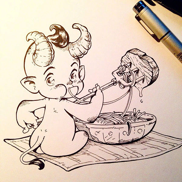 InkTober by Redisoj ...