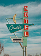 Oasis Motel - 9x12 inch Photo Print