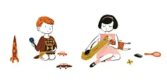 Alexandra Huard 儿童插画欣赏 简约 法国 极简主义 手绘 商业插画 儿童插画 书籍插画 