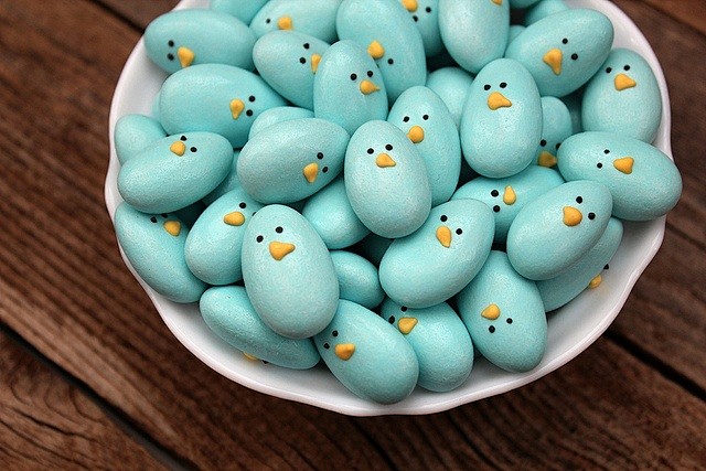 Kawaii blue bird egg...