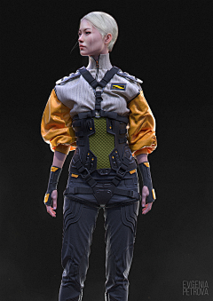 林音采集到服装(切割)
