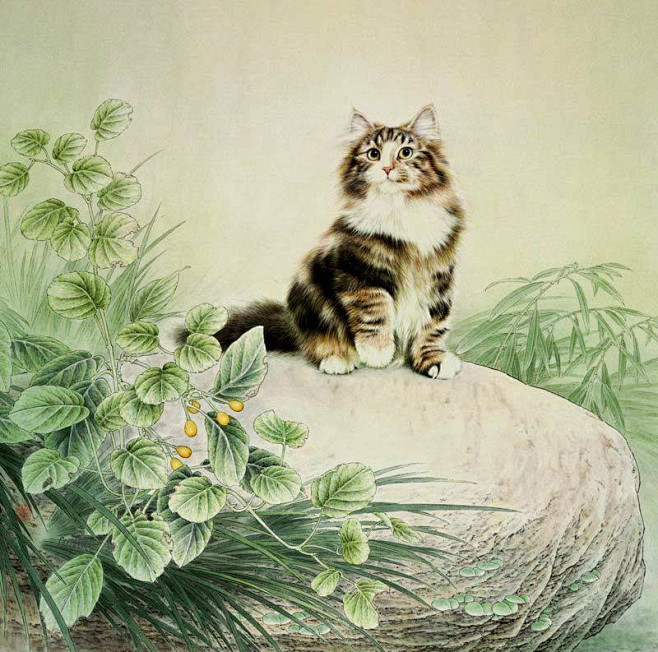  【邢诚爱——工笔画下的猫世界】
 邢诚...