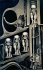 恐惧产生的美 《异形》原画大师H.R.吉格作品赏 - Mtime时光网