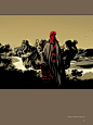 [转载]The <wbr>Art <wbr>of <wbr>Hellboy(地狱男孩-漫画设定）2.....