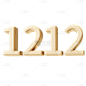 双十二双12电商活动促销3D立体C4D标题数字主题元素素材