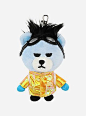 Bigbang X Krunk Bae Bae Version G-Dragon Clip-On Plush,