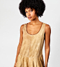 Linen Blend Short Jumpsuit - On body