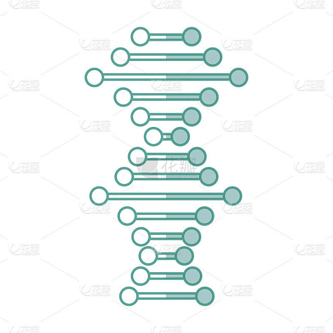 DNA分子分离图标