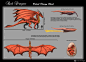Red Dragon Details by Sheranuva