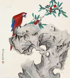 鱼子花酱采集到工笔画
