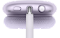 说明通透模式的图片，配有横线指向 AirPods Max 的噪声控制按钮。