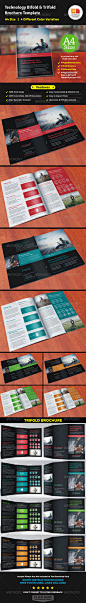 Print Templates - Technology Bifold & Trifold Brochure | GraphicRiver