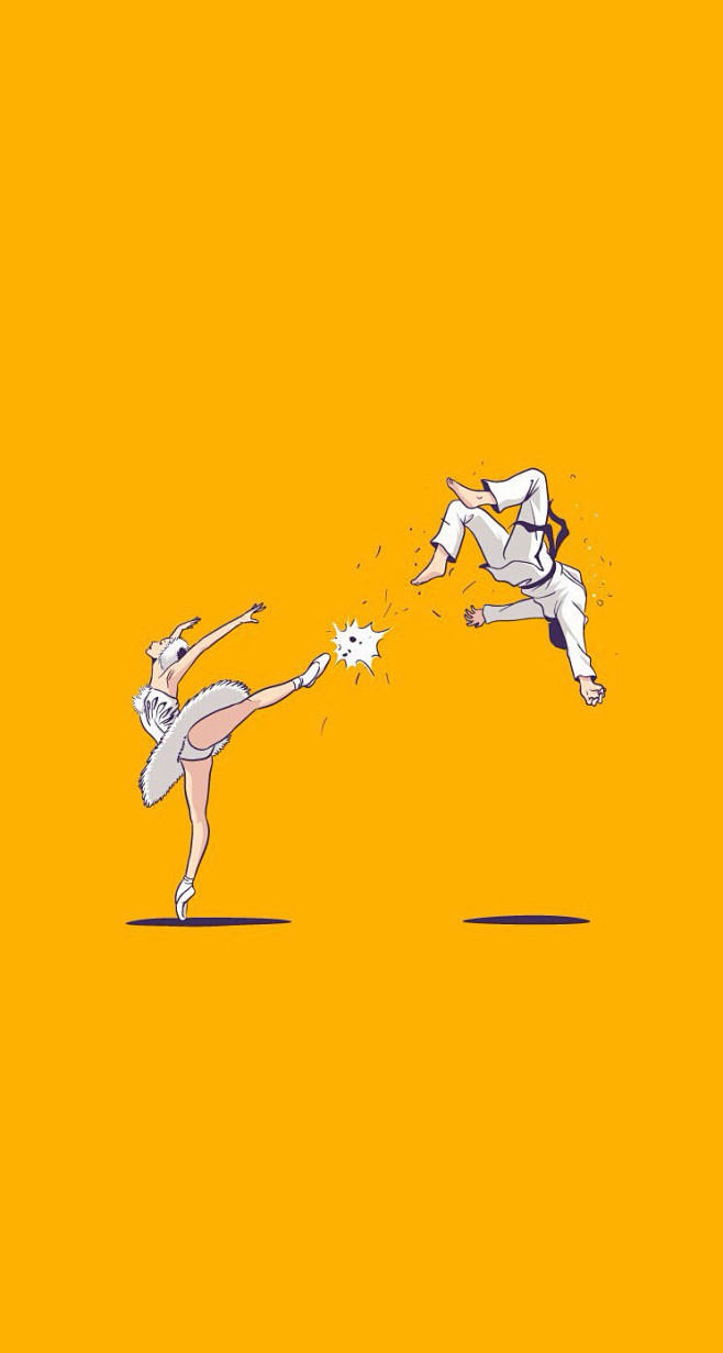 跆拳道黑带算毛线不照样分分钟踢飞你