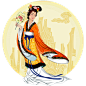 中秋节之嫦娥奔月,GIF图标,PNG图标_模板王