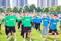 平安银行趣味运动会团建拓展，更多高清无水印照片请关注@活动汪