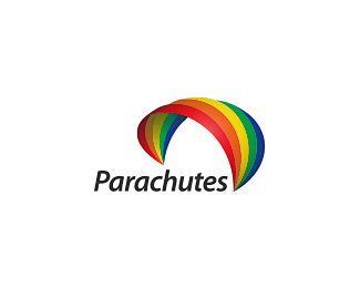 降落伞logo