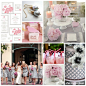 灰色和粉红色的主题婚礼-婚礼素材收集者-喜结网汇聚婚礼相关的一切