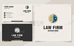 律师事务所的字母组合样式模板