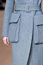 Marni | detail | fall 2012 Love the belted look ~ pockets not so much: 