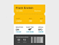 Daily UI 024 | Boarding Pass