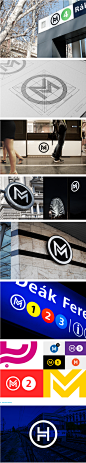 Budapest Public Transport Logos on Behance