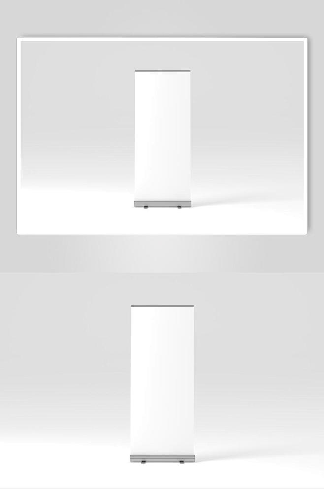 企业展架易拉宝展示样机