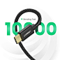 usb c cable nylon braided