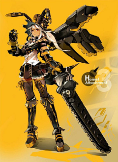 xiezhi770采集到少女机甲