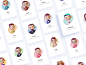 Paperpillar new ava 3d ava avatar blender 3d chartacter human illustration profile picture