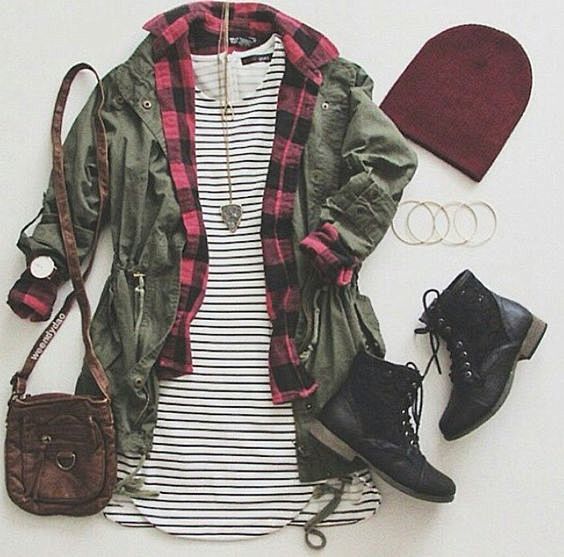 Grunge outfit idea n...