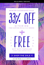 Winter Clearance Sale! 33% OFF SITEWIDE + Free Gift