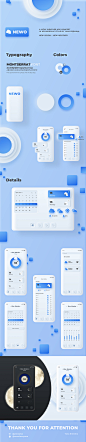 UI/UX Weather App : A UI/UX Weather App concept in neuromorphic style.