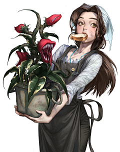 好好画画不是目的采集到人物原画设计