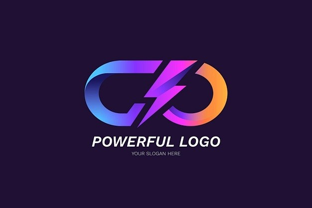 渐变go标志logo矢量图素材