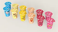 绿牧德品学生早餐奶包装设计 | 卡通 插画 趣味
------
设计 | FORMER
插画 | 巫七也也
------
为了使同学们德智体美劳全面发展，学校组织了两个活动，鲜奶水上运动比赛小组和酸奶天空探秘兴趣小组，以下是同学们参加活动的详细情况。

鲜奶水上运动比赛小组
奶牛参加了划船比赛，黄桃参加了摩托艇比赛，香蕉参加了钓鱼比赛，麦子参加了冲浪比赛，红枣参加了水上飞板比赛，草莓参加了帆板比赛。

酸奶天空探秘兴趣小组
奶牛参加了热气球兴趣组，黄桃参加了飞机兴趣组，香蕉参加了跳伞兴趣组，麦子参加了飞船