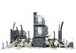 Ruined Building Stock PNG Pack by cgartiste