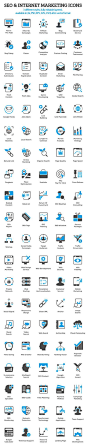 #SEO Icons & Internet Marketing Icons