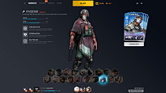 mei04采集到Game UI - CharacterSelect