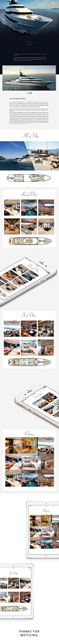 Yacht Oceanco web design : Yacht Oceanco web design