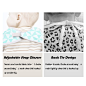 Amazon.com: Little Dimsum Full Sleeved Feeding Bib 2 Pack,Baby & Toddler Waterproof Bib Apron,Food Protection Large Pocket Eating Smock 6-48 Months（L/Blue） : Baby
