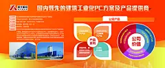 创意企业简介展板海报