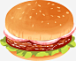 手绘汉堡的元素高清素材 元素 吃货 手绘 汉堡 免抠png 设计图片 免费下载 页面网页 平面电商 创意素材
