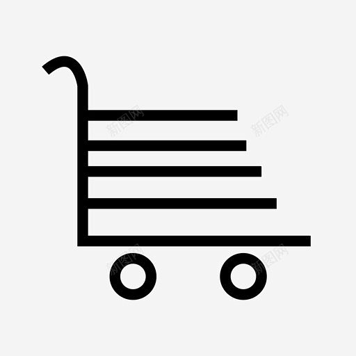购物车电子商务购物图标 免费下载 页面网...