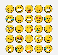 QQ表情包高清素材 吃惊表情 平面 素材 表情 设计 免抠png 设计图片 免费下载