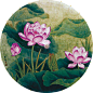 油纸伞 防雨防晒 泸州油纸伞 复古 舞蹈 礼品 古典传统 国画荷花-淘宝网