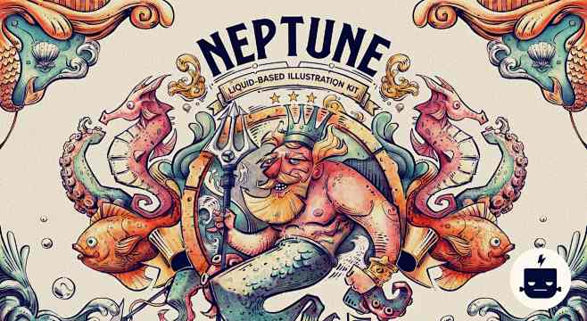 Neptune Illustration...