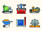 Construction Flat Icons