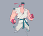 Street Fighter Illustrations by Michael Firman | Inspiration Grid : Cool illustrations of iconic Street Fighter characters by Canadian artist Michael Firman. More illustrations via DeviantArt